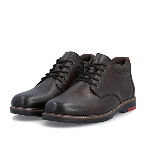 Ghete barbati Rieker 10507-25, maro - imagine 4