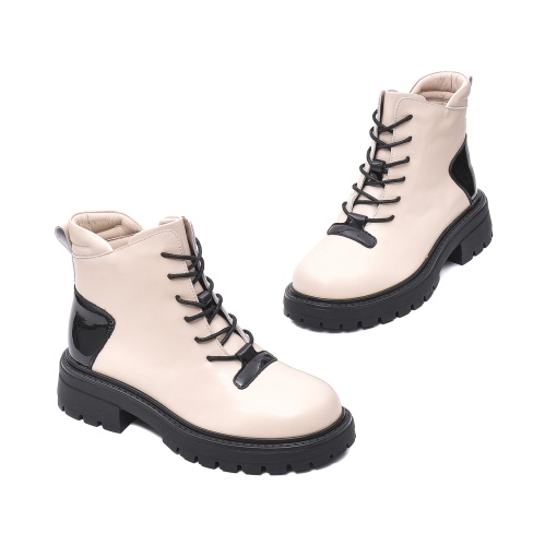 Ghete casual, piele naturala, 7MJH50013B 52-N - Img 2