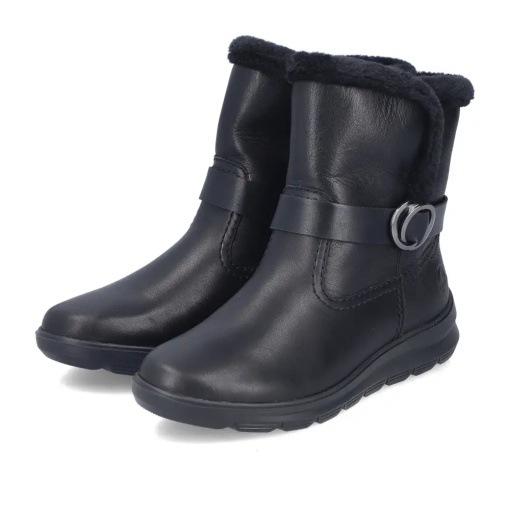 Ghete dama Rieker Z0081-00, negru - imagine 4