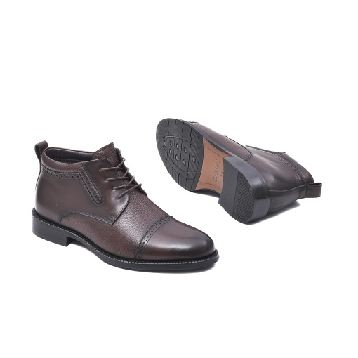 Ghete elegante, piele naturala, 3MKD6-2365-2B 02-N - Img 5