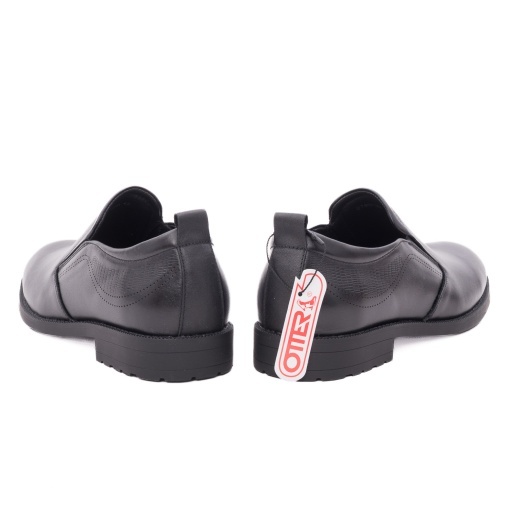 Pantofi barbati casual din piele naturala, Otter, 1DT90008A 01-N, negru - Img 5