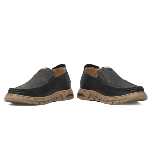 Pantofi barbati din piele naturala, Battisto Lascari, 2025-L1, negru - Img 5