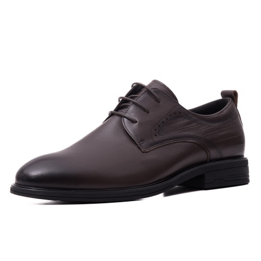 Pantofi barbati din piele naturala, Otter, E6E670004B 02-N, maro