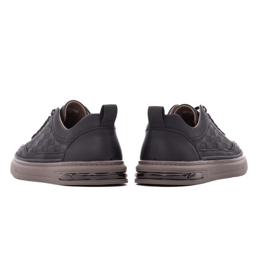 Pantofi barbati din piele naturala, Otter, V2V270008A 01-N, negru - Img 6