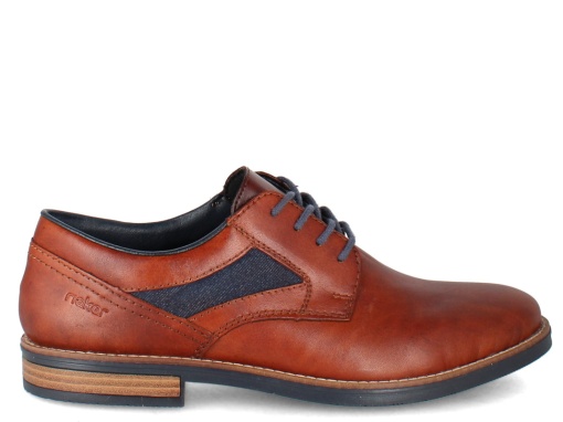 Pantofi barbati eleganti Rieker din piele 13522-24 - Img 2