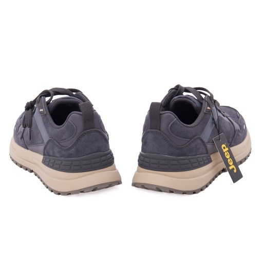Pantofi barbati sport din material textil, JEEP JM62101A GROUND MONO, bleumarin - Img 5