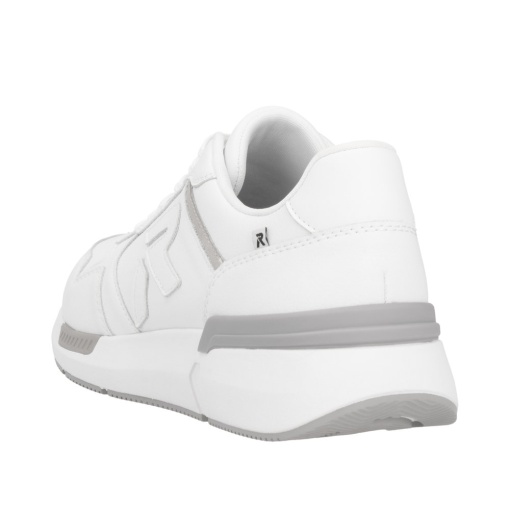 Pantofi barbati sport, piele ecologica, U1400-80, alb - Img 6
