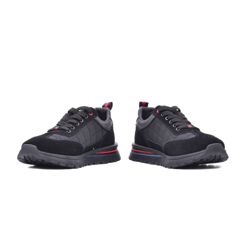 Pantofi barbati tip sneakers, diverse, 3MKD765011A 01-Z, negru - Img 4