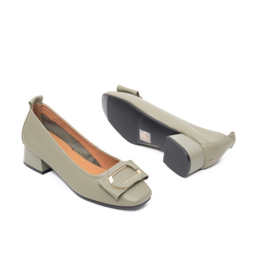 Pantofi cu toc mic Pass Collection, M4M440007C 06-N - Img 5