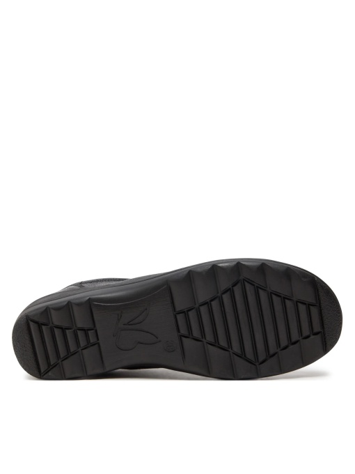 Pantofi cu velcro, piele naturala, 9-24656-43 022 - Img 4