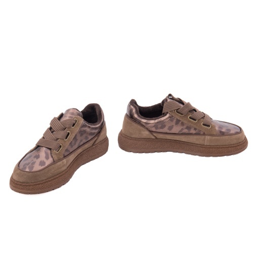 Pantofi sport dama KARISMA 1WC90010B 04-N, camel - imagine 4