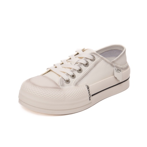 Pantofi dama casual in stil Converse, Pass Collection, X5X640012B 13-N, alb