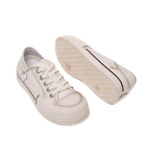 Pantofi dama casual in stil Converse, Pass Collection, X5X640012B 13-N, alb - Img 3