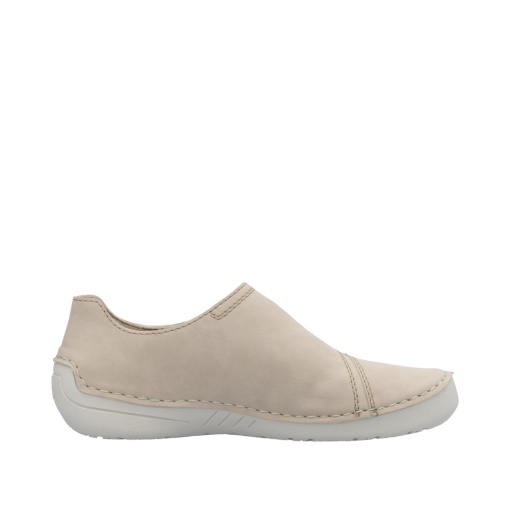Pantofi dama casual, piele naturala, 52560-62, bej - Img 8