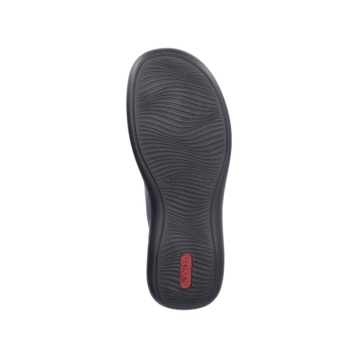Pantofi dama casual, Rieker 46369-12 din piele naturala, bleumarin - Img 8