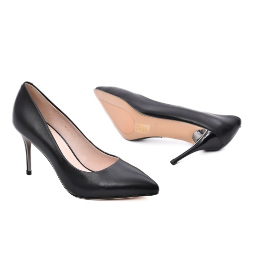 Pantofi dama din piele naturala, Epica, JIJI80023B 01-N, negru - Img 5