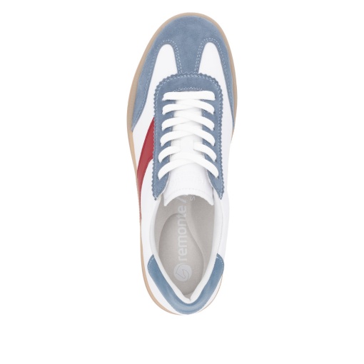 Pantofi dama sport, piele naturala, D2C01-80, multicolor - Img 5