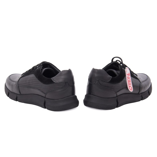 Pantofi sport barbati Otter OTK-76 01-N, negru - imagine 6
