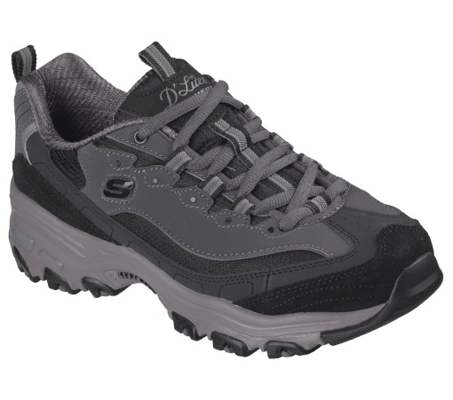 Skechers 150872 BKCC - negru / gri antracit - vedere din unghi