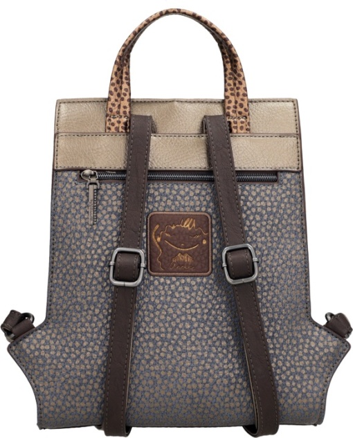Rucsac damă ODYSSEY TULIP ORCHESTRA din piele ecologica, Anekke 43835-314 Multicolor - Img 3