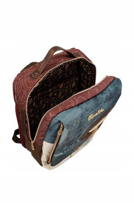 Rucsac damă TRAVEL TULIP din material textil, Anekke 43575-001 Multicolor - Img 4