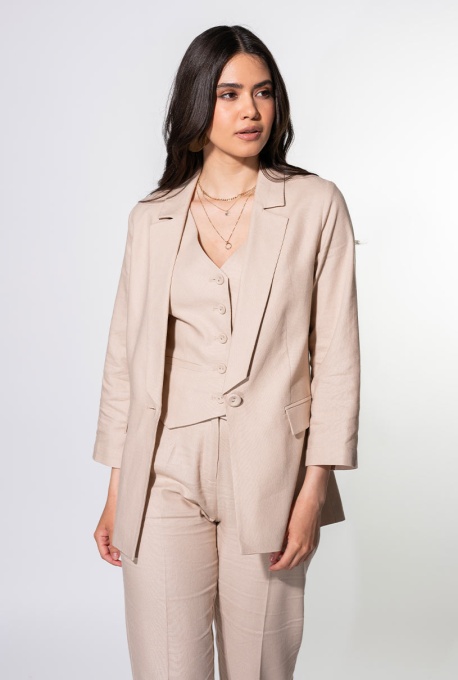 Sacou Parma bej – eleganță lejeră și rafinament urban - Img 8