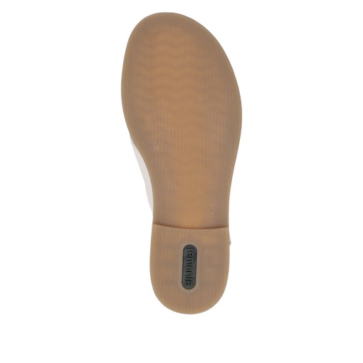 Sandale dama casual, Remonte D3674-60 din piele naturala, crem - Img 8