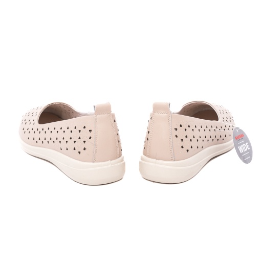 Balerini damă bej Karisma 8OWB60015C 03-N – confort extra, calapod lat WIDE - Img 5