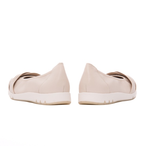 Balerini dama din piele naturala, Caprice, 9-22118-44 170 OFFWHITE NAPPA, alb murdar - Img 6