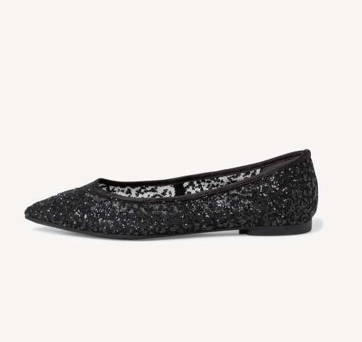 Balerini dama, Glam 22102/28 047, negru - Img 4