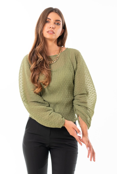 bluza kaki hermosa