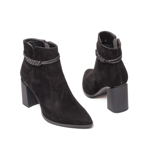Botine cu toc gros, K3K330017 01-L - Img 6