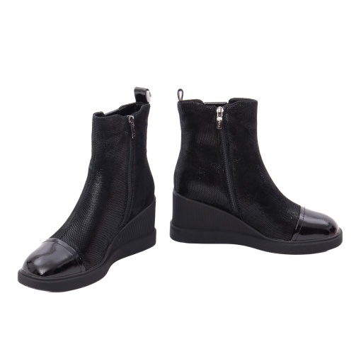 Botine dama Epica 1K390036 O7-I, negru - imagine 4