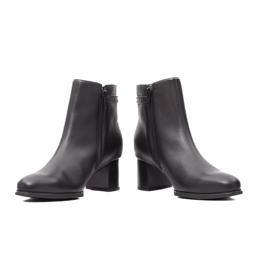 botine negre gabor