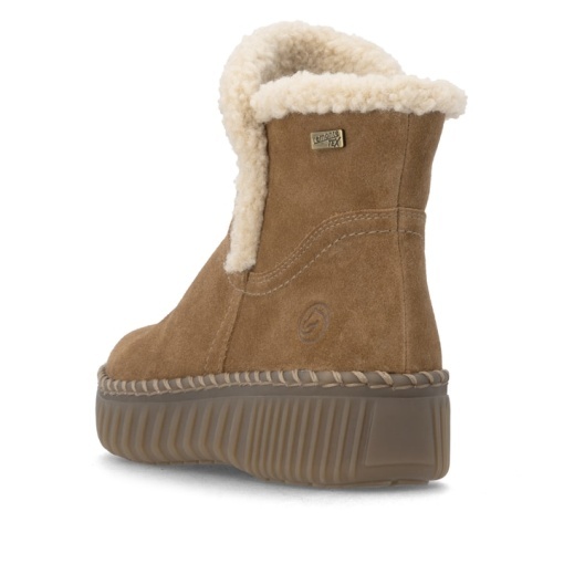 Botine dama Remonte D4A73-24, coniac - imagine 5
