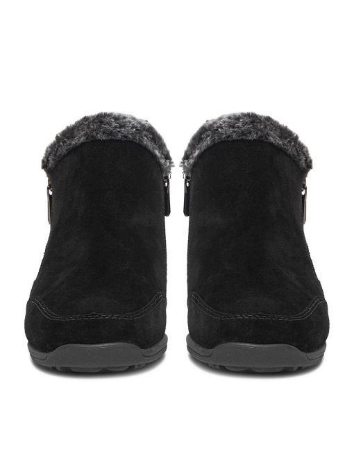 Botine dama Rieker 47256-00 din piele intoarsa - Img 2