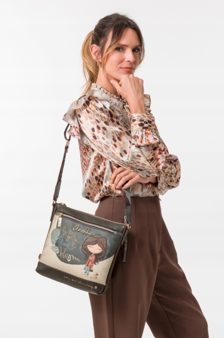 Geanta de umar TULIP din piele ecologica, Anekke 43703-069 Multicolor - Img 7