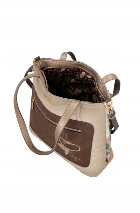 Geanta eleganta A4 BLOSSOM din piele ecologica, Anekke 43712-214 Multicolor - Img 2