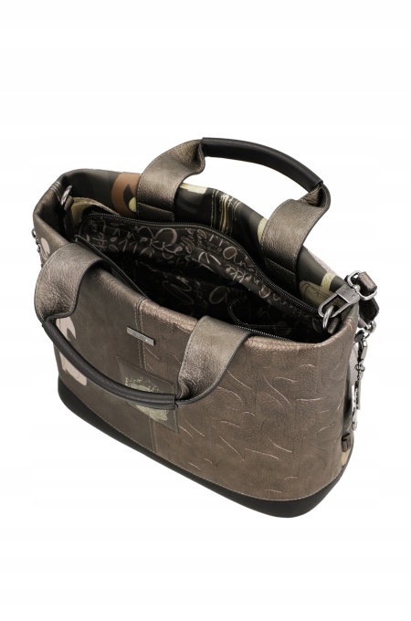 Geanta eleganta ORCHESTRA MELODY din piele ecologica, Anekke 43811-222 Multicolor - Img 7