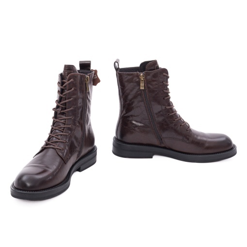 Ghete dama din piele naturala, OBUWIE, Lee Cooper LCJ-26-18-4665L, maro - Img 4