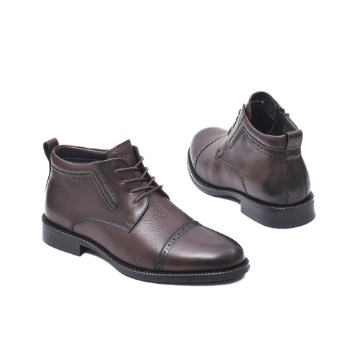 Ghete elegante, piele naturala, 3MKD6-2365-2B 02-N - Img 6