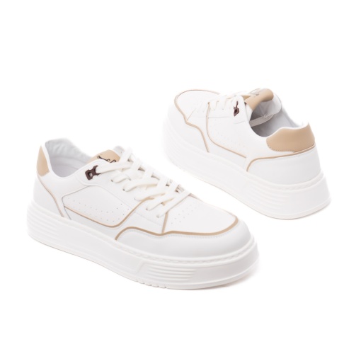 Pantofi bărbătești Otter 7FSN60005B 13-N din piele naturală, alb - Img 3