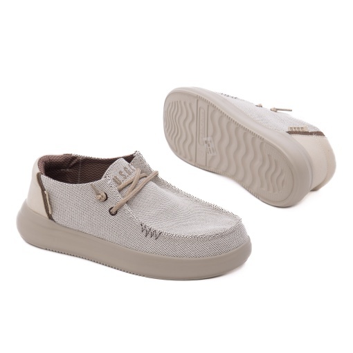 Pantofi barbati casual din material textil, POLO U.S. GOLF, S26-S00US4635 BROWN, maro taupe - Img 4