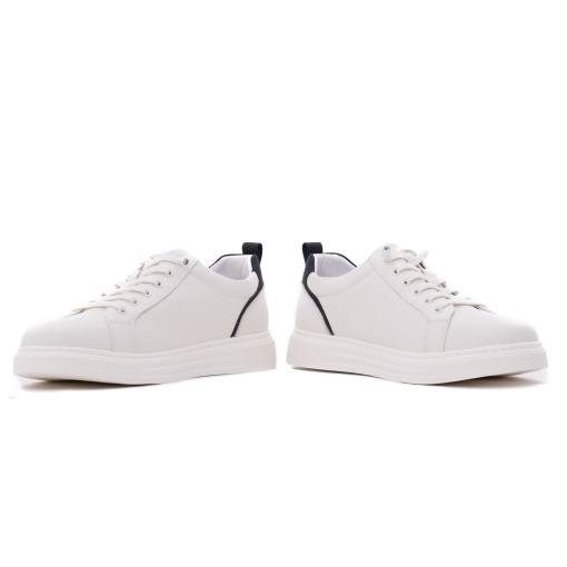 Pantofi barbati din piele naturala, Otter J2J280002A 47-N, alb - Img 5