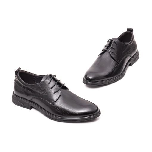 Pantofi barbati eleganti, piele naturala, 7R97792 01-N, negru - Img 3