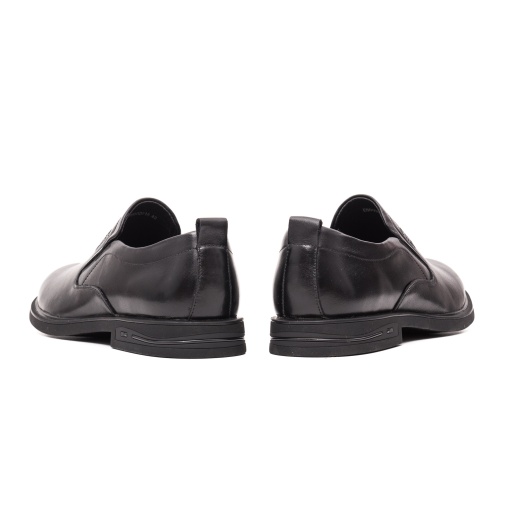 Pantofi barbati eleganti, piele naturala, E6E660001A-01, negru - Img 6