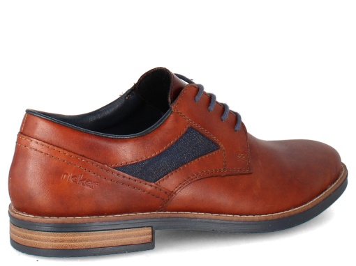 Pantofi barbati eleganti Rieker din piele 13522-24 - Img 3