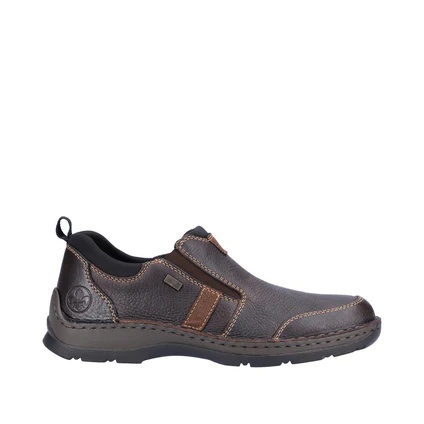 Pantofi barbati impermeabili, piele naturala, 05355-25 - Img 2