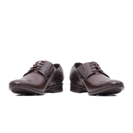 Pantofi barbati piele, 690 RED WOOD, maro - Img 5