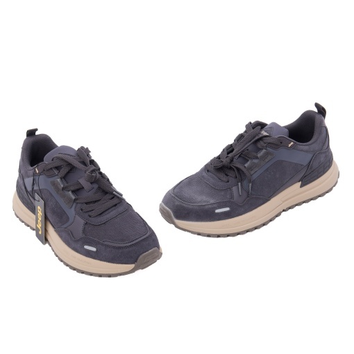 Pantofi barbati sport din material textil, JEEP JM62101A GROUND MONO, bleumarin - Img 2